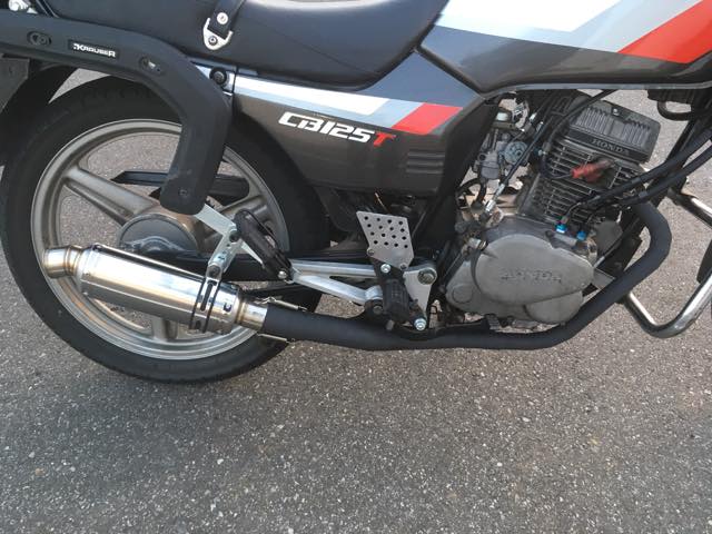 専用　cb125t 集合菅